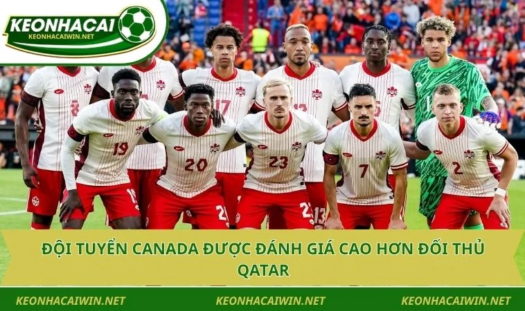 doi tuyen canada duoc danh gia cao hon doi thu qatar Đội tuyển Canada được đánh giá cao hơn đối thủ Qatar